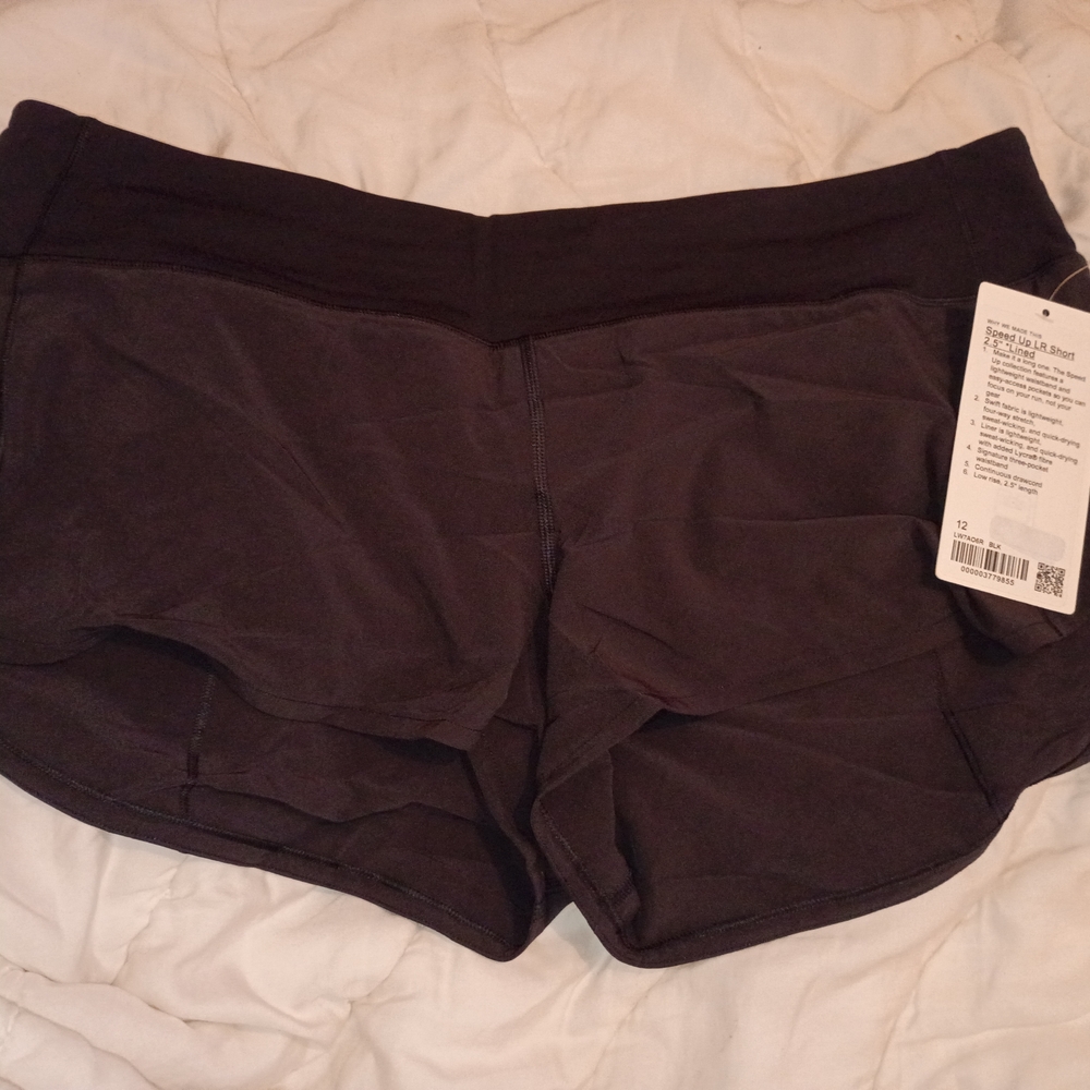 lululemon athletica Charcoal Athletic Shorts